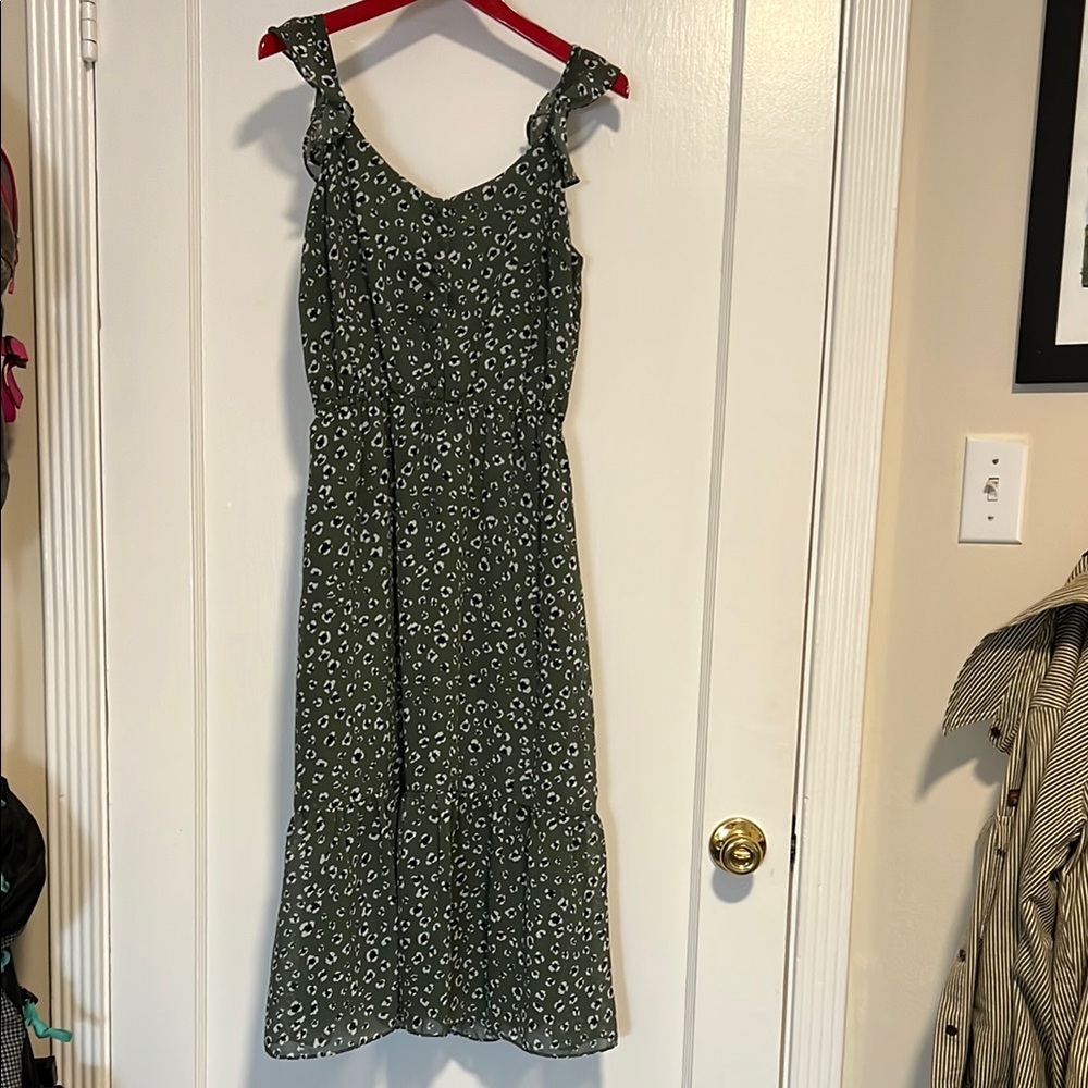Jack by BB Dakota Green Sweetheart Sundress